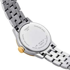 Tissot Classic Dream 28mm Stainless Steel and Yellow Gold Plated Ladies Watch