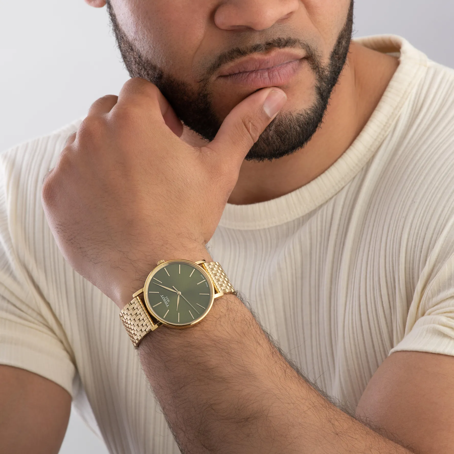 Tissot Everytime 40mm Gold Plated Men’s Watch