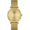 Tissot Everytime 34mm Yellow Gold Plated Ladies Watch