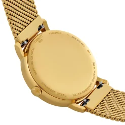 Tissot Everytime 34mm Yellow Gold Plated Ladies Watch
