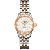 Tissot Le Locle 24mm Stainless Steel and Rose Gold Plated Automatic Ladies Watch