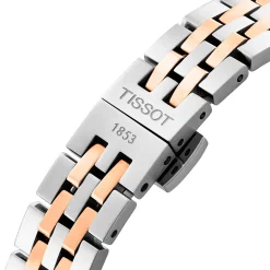 Tissot Le Locle 24mm Stainless Steel and Rose Gold Plated Automatic Ladies Watch