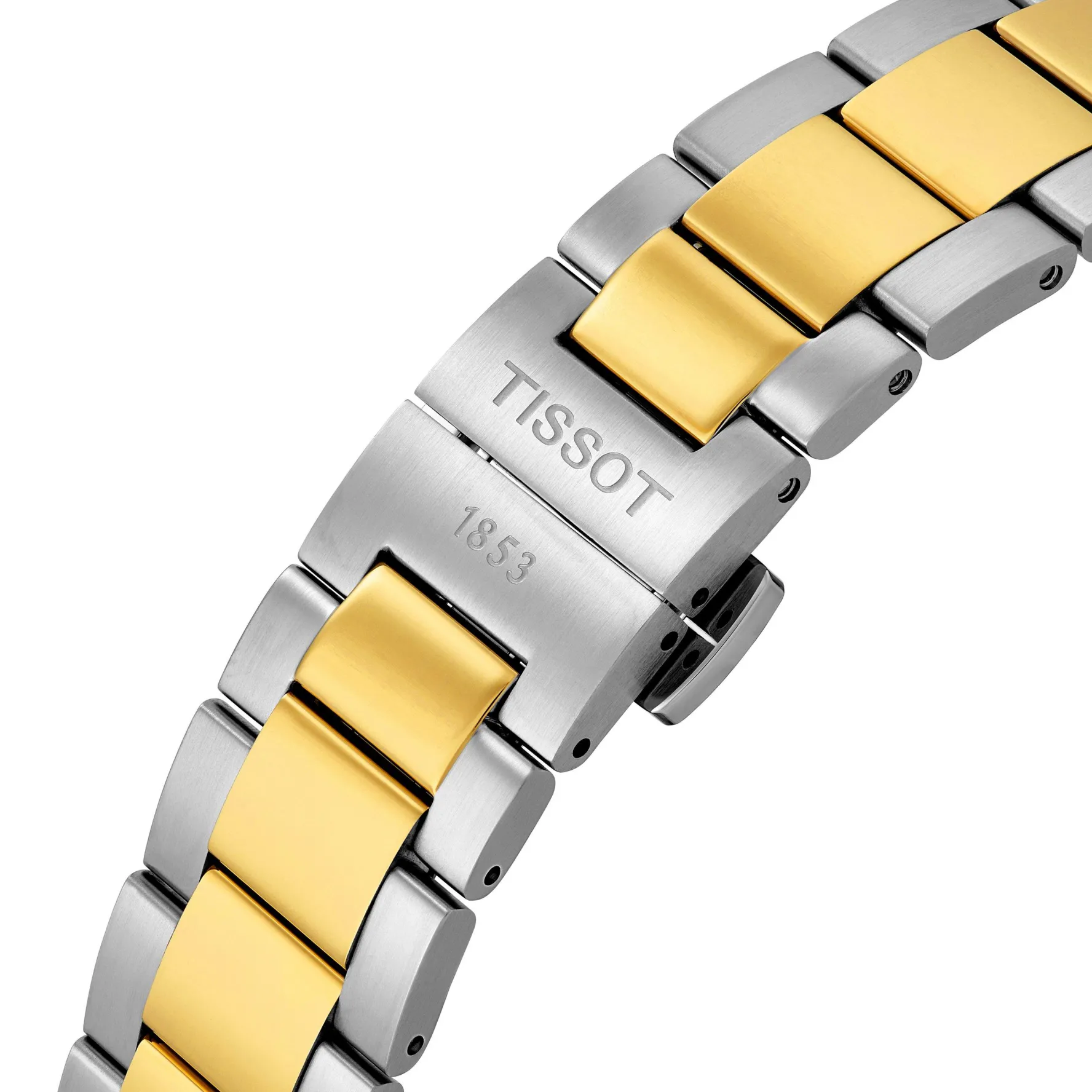 Tissot PR 100 40mm Stainless Steel and Yellow Gold Tone Chronograph Men’s Watch