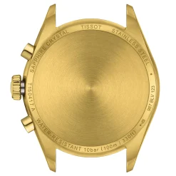 Tissot PR 100 40mm Yellow Gold PVD Chronograph Watch