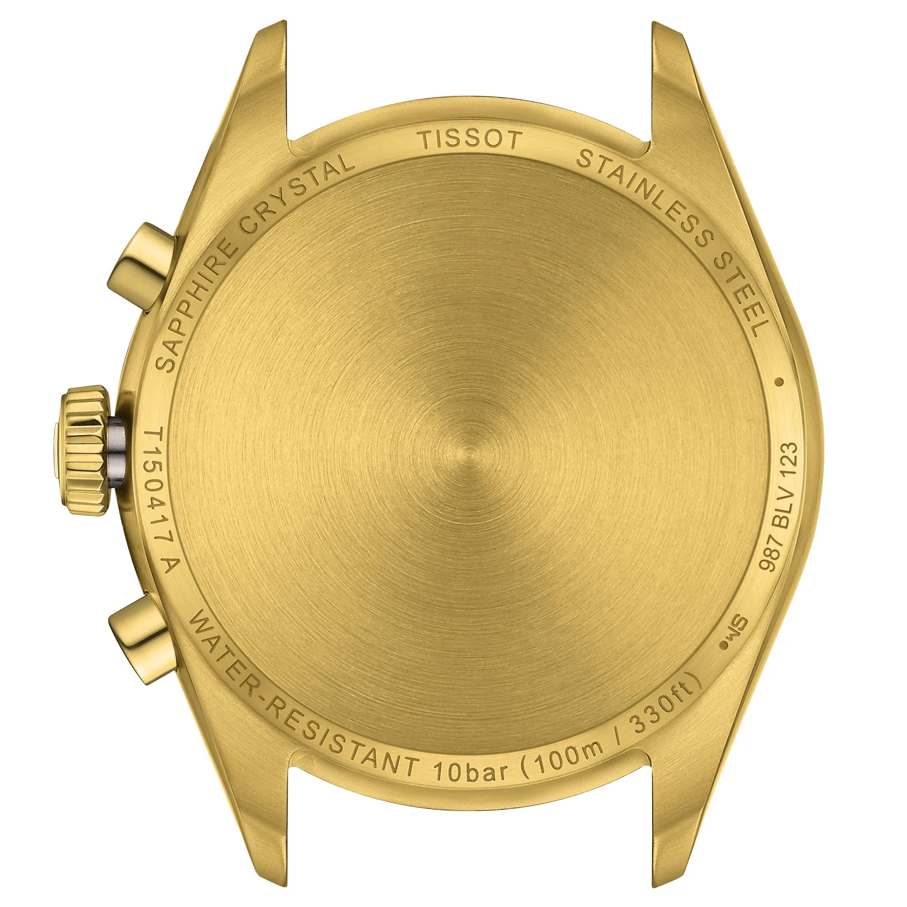 Tissot PR 100 40mm Yellow Gold PVD Chronograph Watch