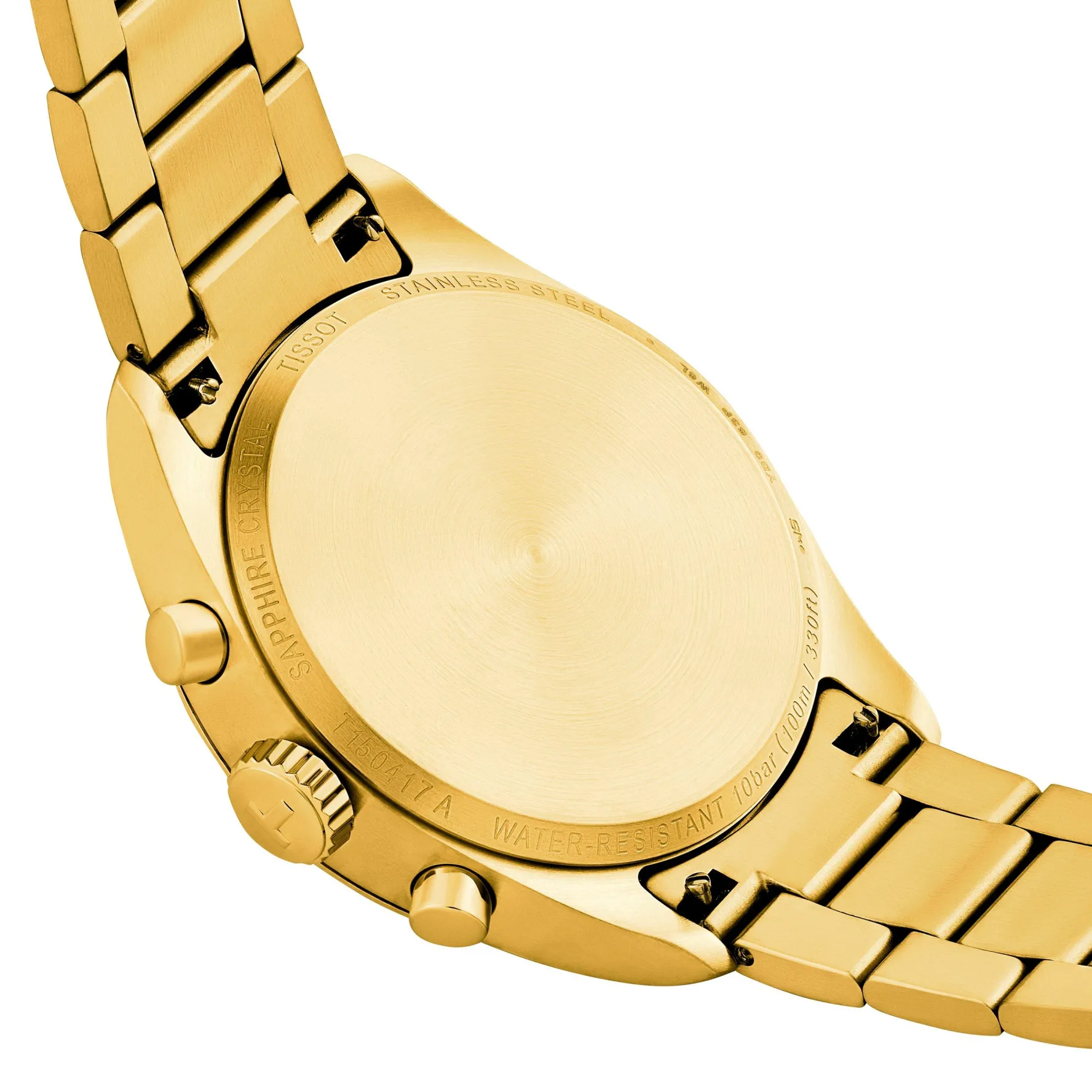 Tissot PR 100 40mm Yellow Gold PVD Chronograph Watch