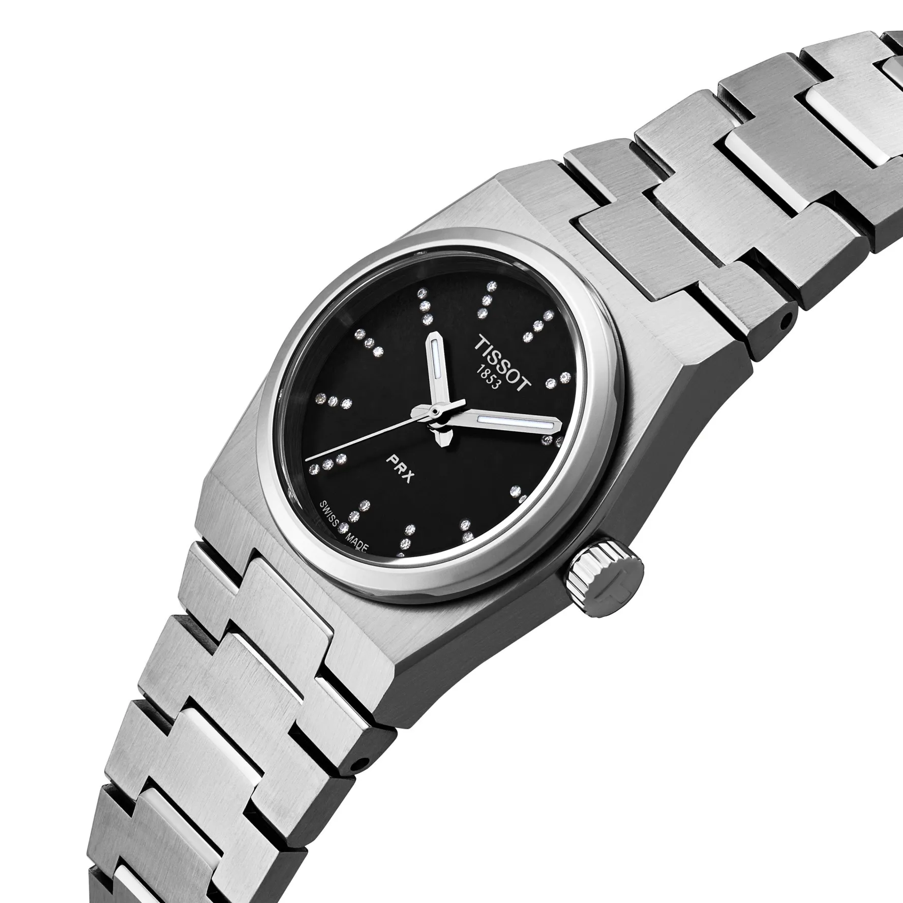 Tissot PRX 25mm Diamond Ladies Watch