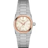 Tissot PRX 25mm Rose Gold PVD Mother of Pearl Ladies Watch