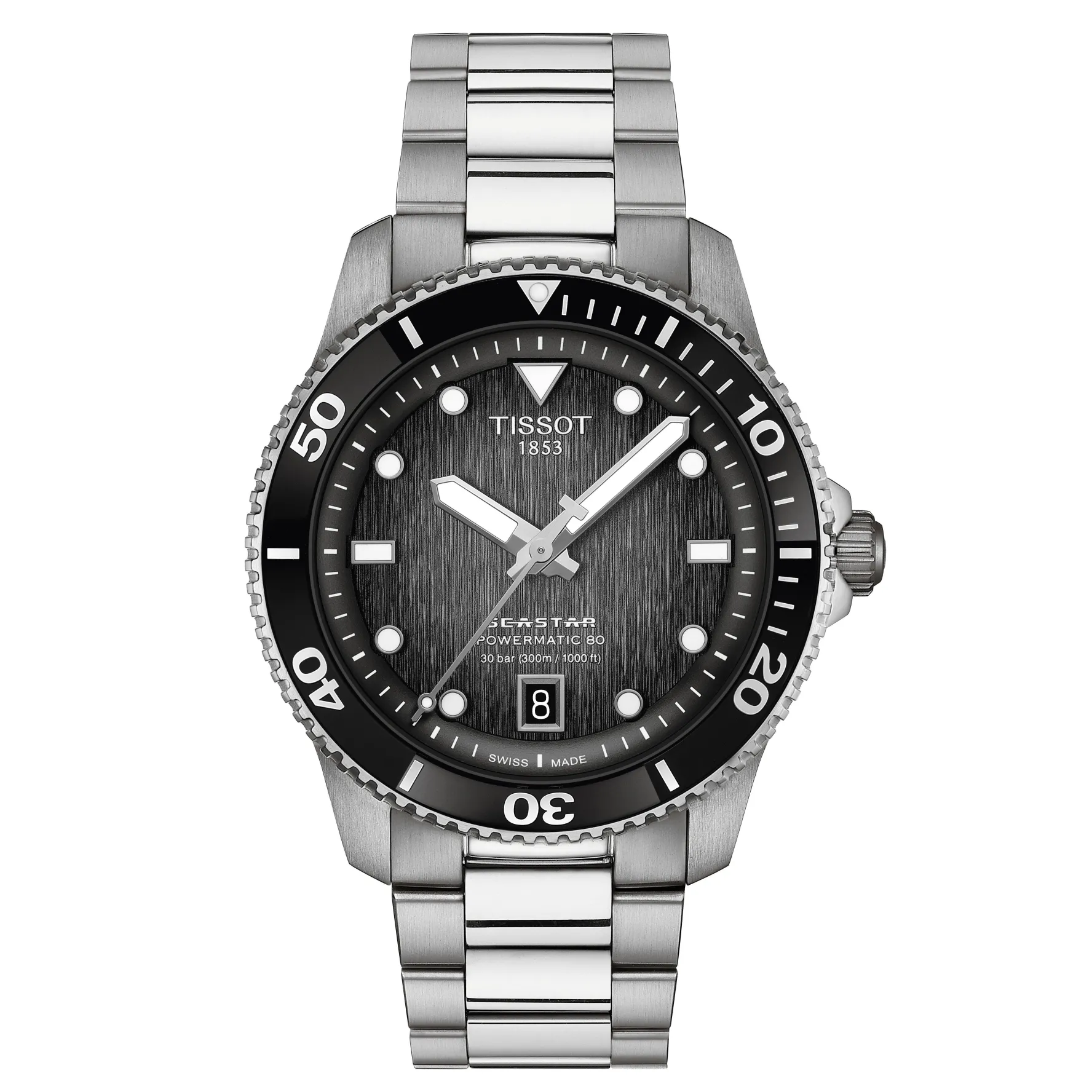 Tissot Seastar 1000 Powermatic 80 40mm Automatic Men’s Watch