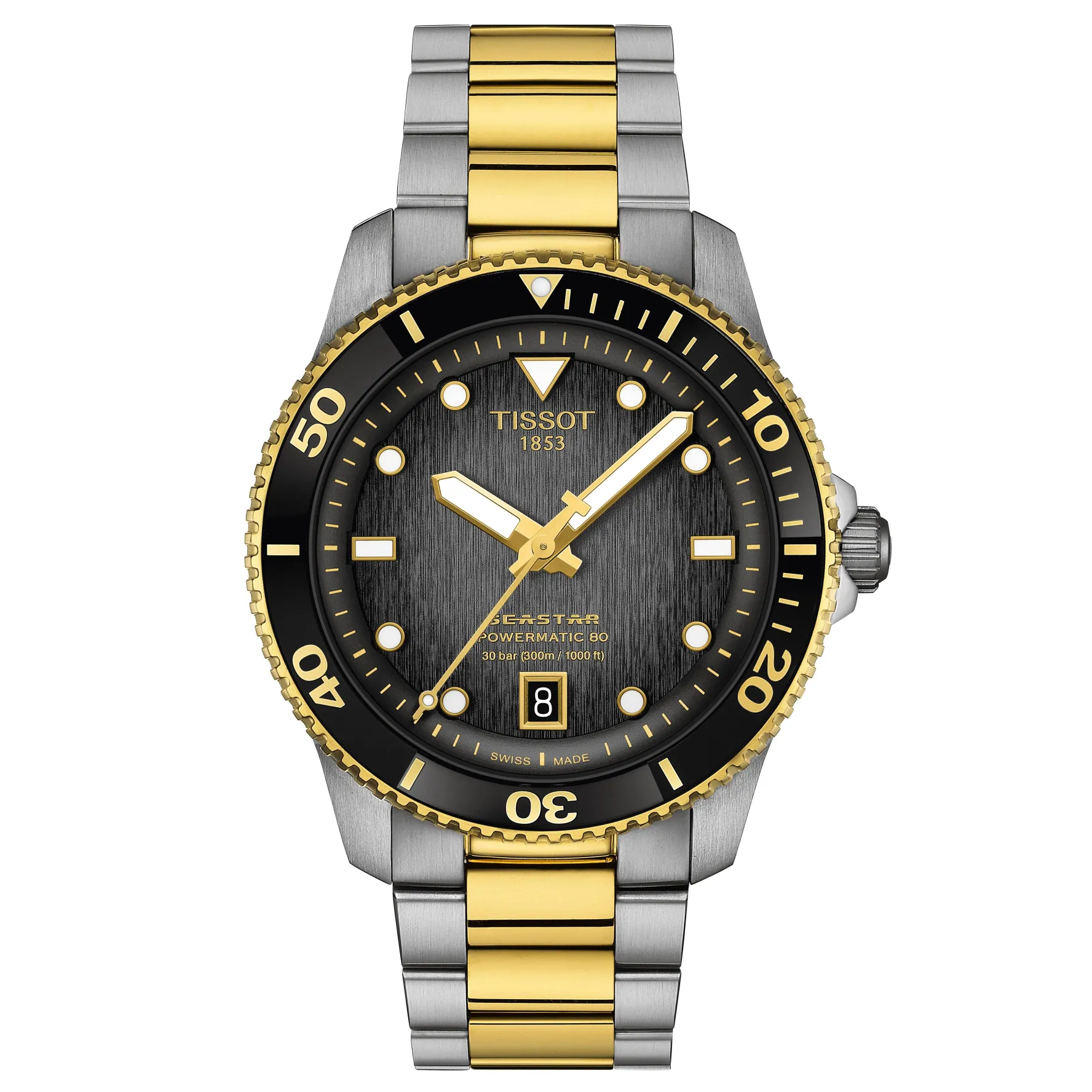 Tissot Seastar 1000 Powermatic 80 40mm Automatic Men’s Watch