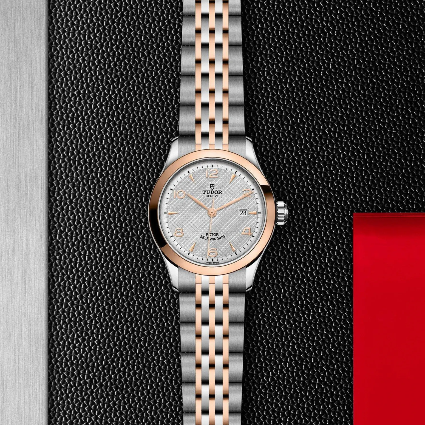 TUDOR 1926 28mm Stainless Steel and Rose Gold Automatic Ladies Watch