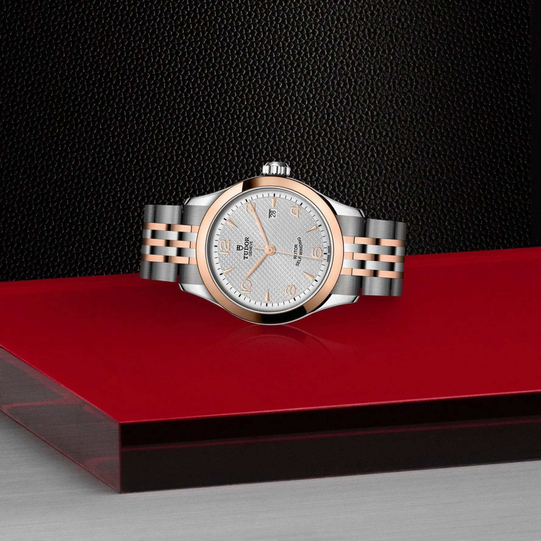 TUDOR 1926 28mm Stainless Steel and Rose Gold Automatic Ladies Watch