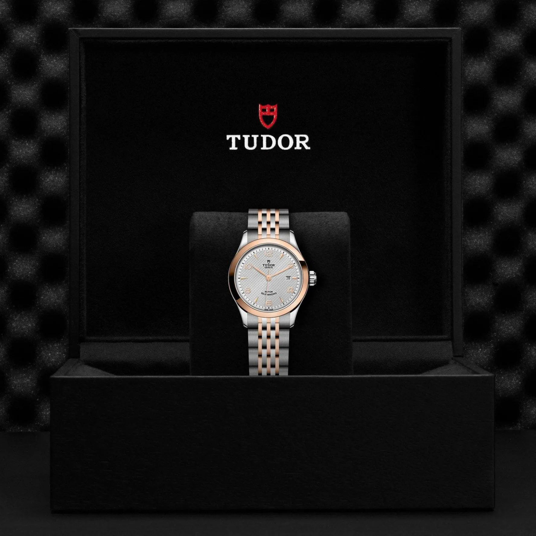 TUDOR 1926 28mm Stainless Steel and Rose Gold Automatic Ladies Watch