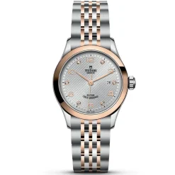 TUDOR 1926 28mm Stainless Steel and Rose Gold Diamond Automatic Ladies Watch