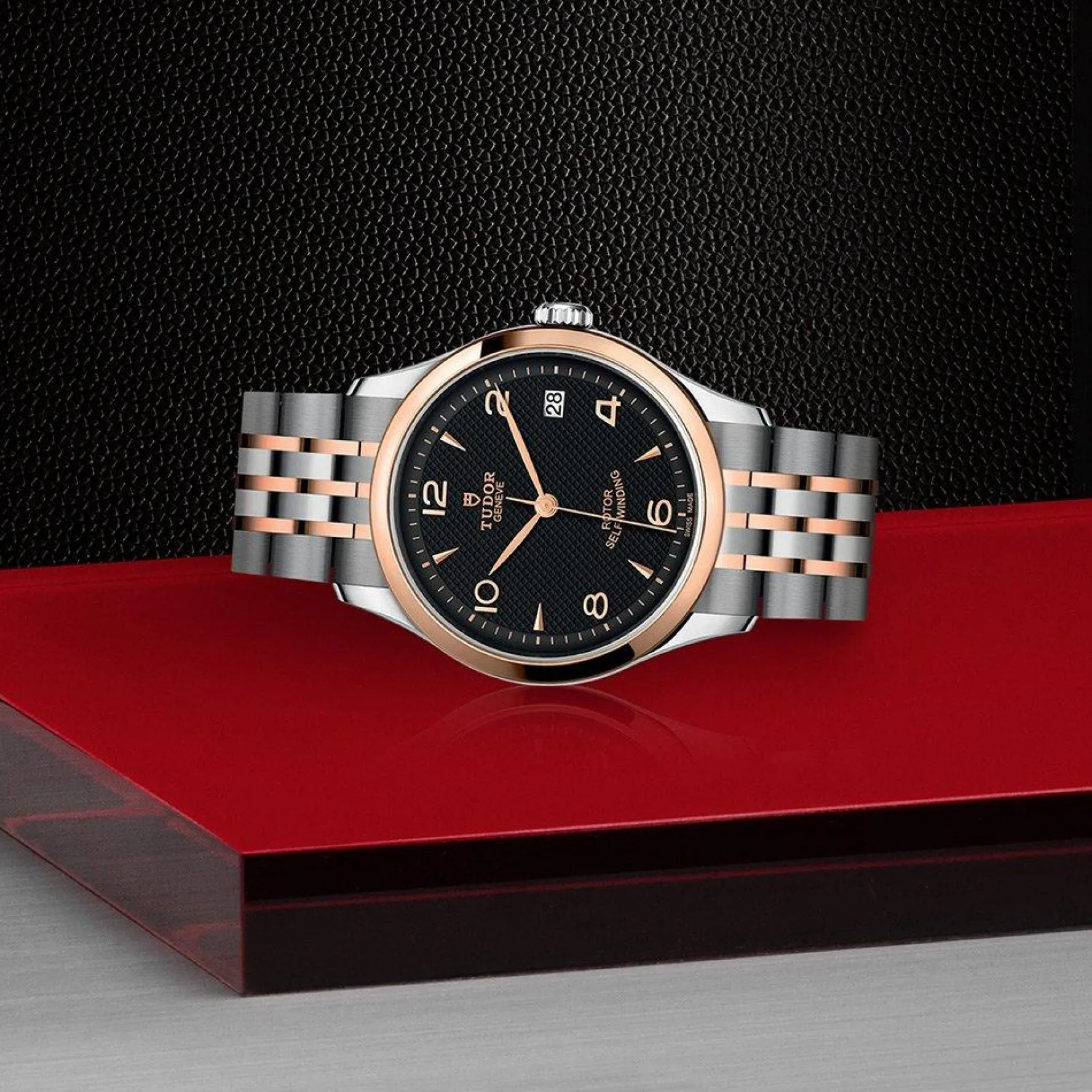 TUDOR 1926 36mm Stainless Steel and Rose Gold Automatic Watch