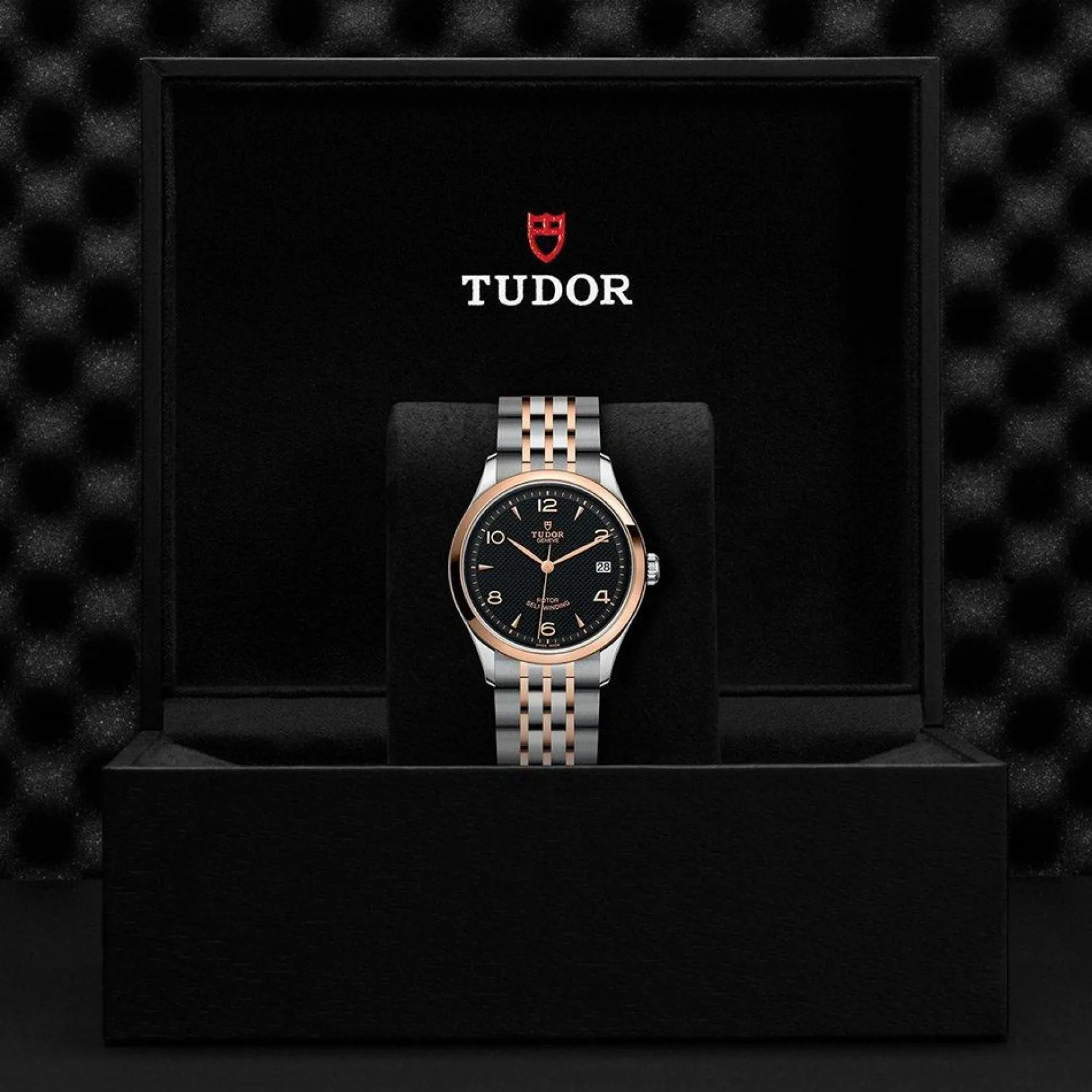 TUDOR 1926 36mm Stainless Steel and Rose Gold Automatic Watch
