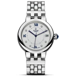 TUDOR Clair De Rose 34mm Diamond Automatic Ladies Watch