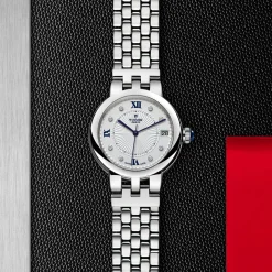 TUDOR Clair De Rose 34mm Diamond Automatic Ladies Watch