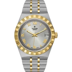 TUDOR Royal 34mm Stainless Steel and Yellow Gold Automatic Ladies Watch