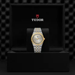 TUDOR Royal 34mm Stainless Steel and Yellow Gold Automatic Ladies Watch