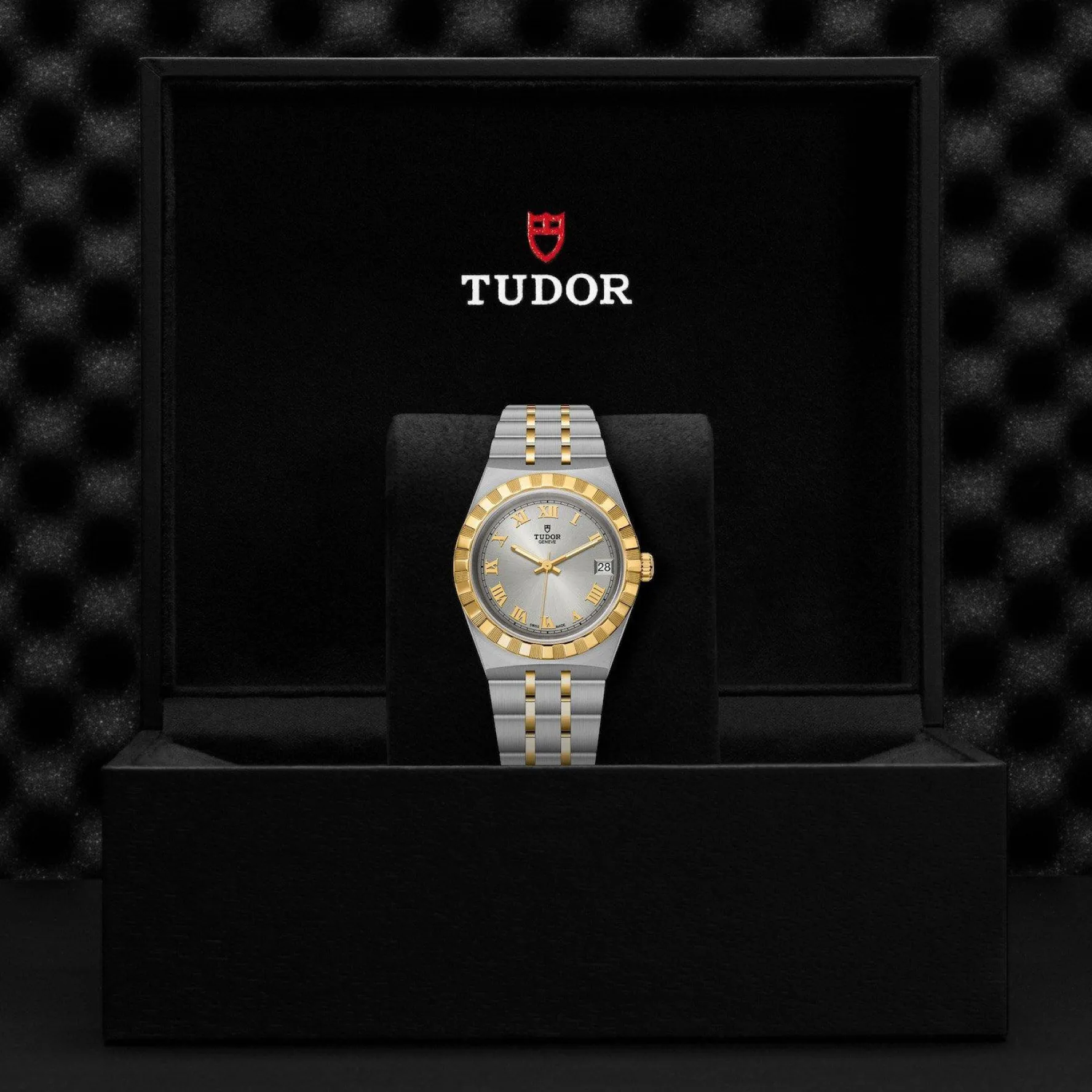 TUDOR Royal 34mm Stainless Steel and Yellow Gold Automatic Ladies Watch