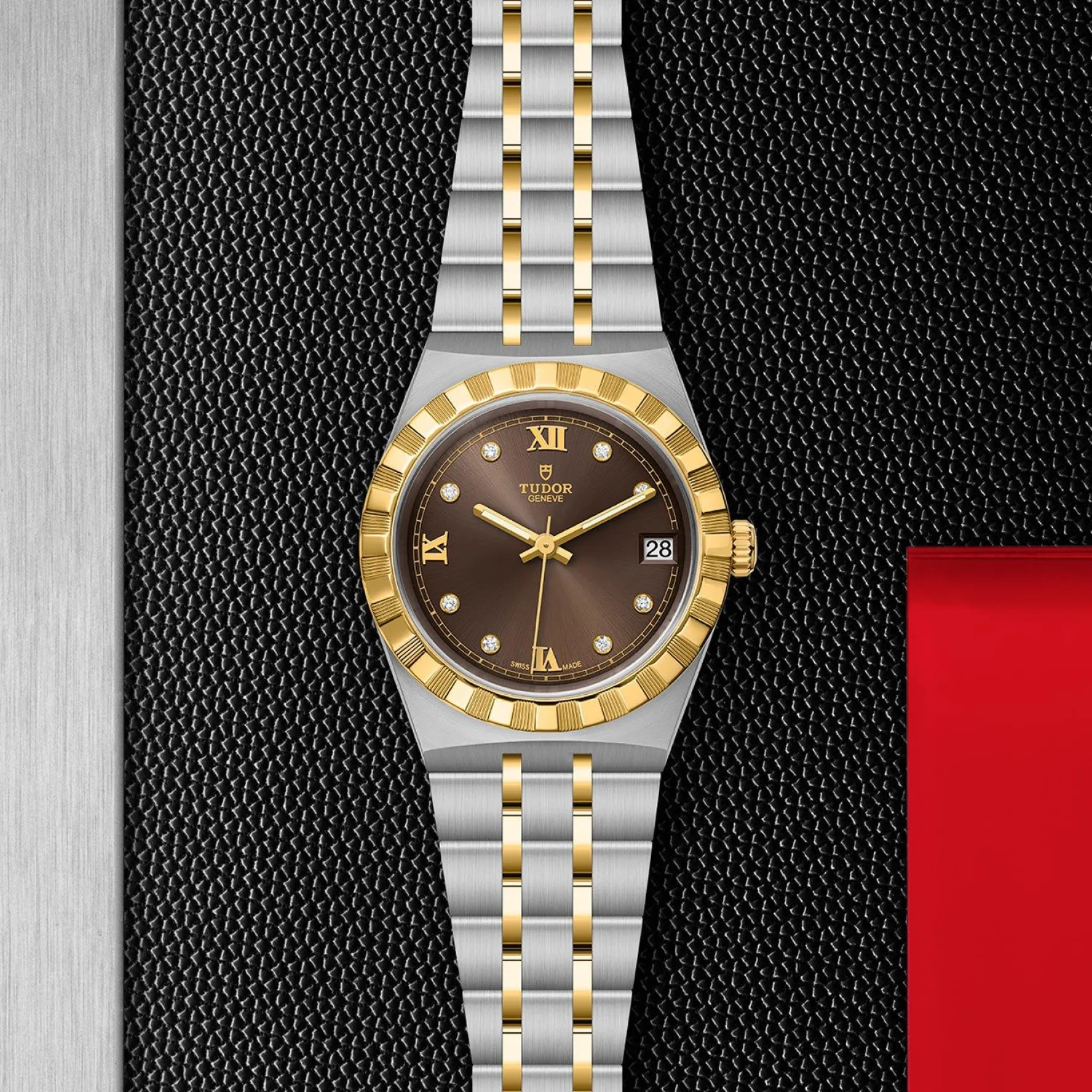 TUDOR Royal 34mm Stainless Steel and Yellow Gold Diamond Automatic Watch