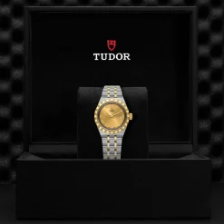 TUDOR Royal 28mm Stainless Steel and Yellow Gold Automatic Ladies Watch