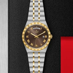 TUDOR Royal 41mm Stainless Steel and Yellow Gold Automatic Men’s Watch