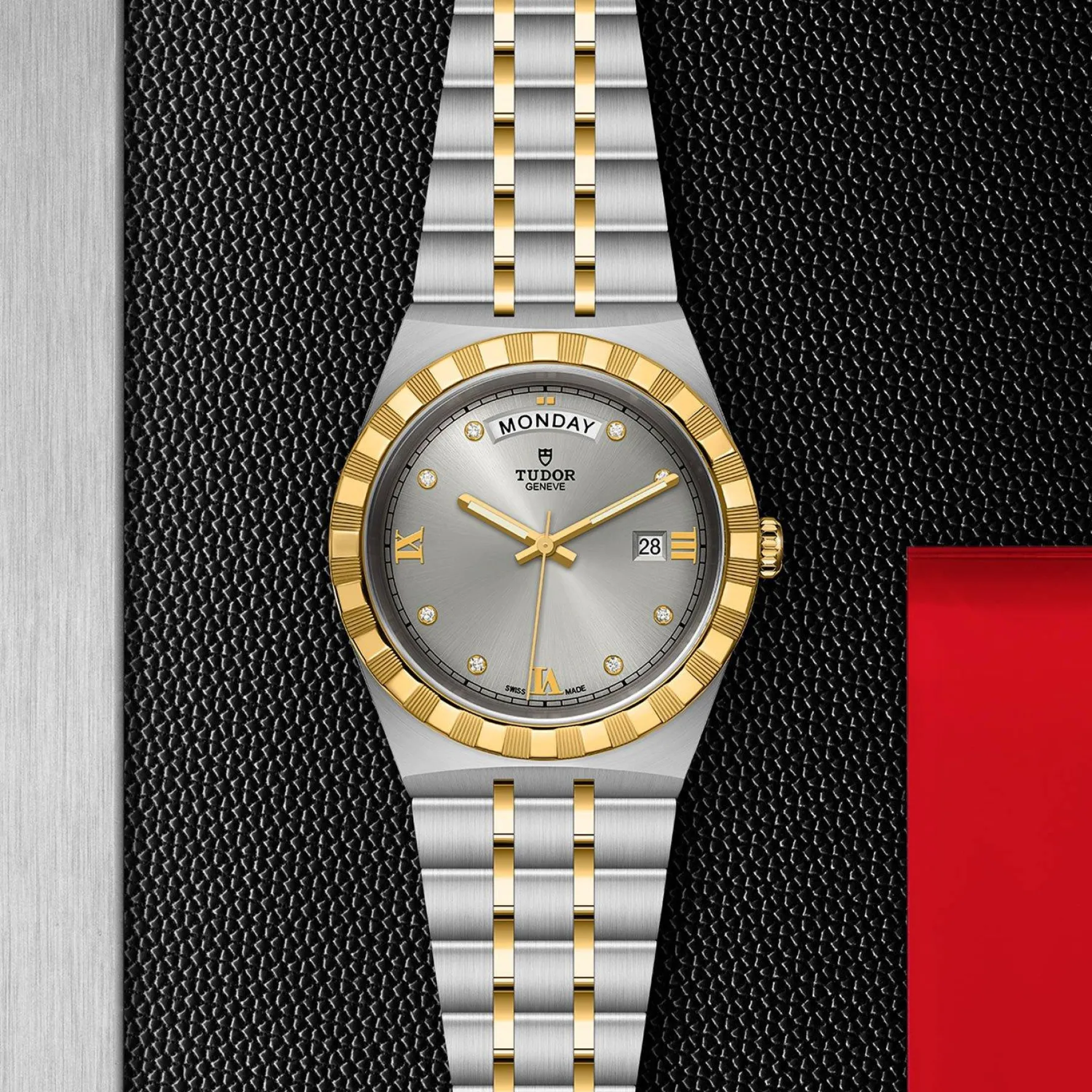TUDOR Royal 41mm Stainless Steel and Yellow Gold Diamond Automatic Men’s Watch