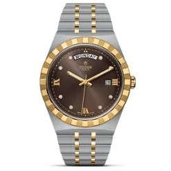 TUDOR Royal 41mm Stainless Steel and Yellow Gold Diamond Automatic Men’s Watch