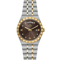 TUDOR Royal 41mm Stainless Steel and Yellow Gold Diamond Automatic Men’s Watch