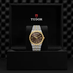 TUDOR Royal 41mm Stainless Steel and Yellow Gold Diamond Automatic Men’s Watch