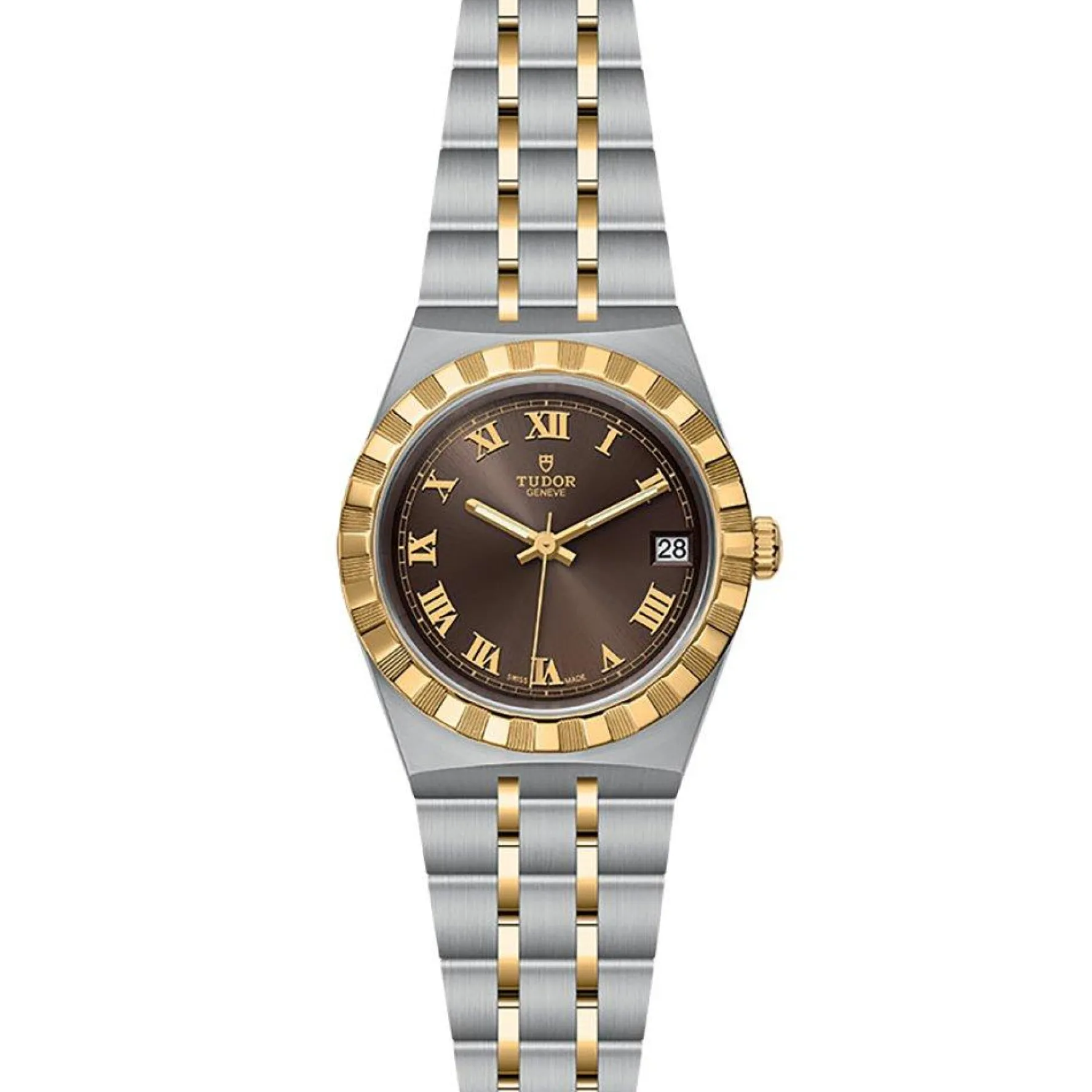 TUDOR Royal 34mm Stainless Steel and Yellow Gold Automatic Watch