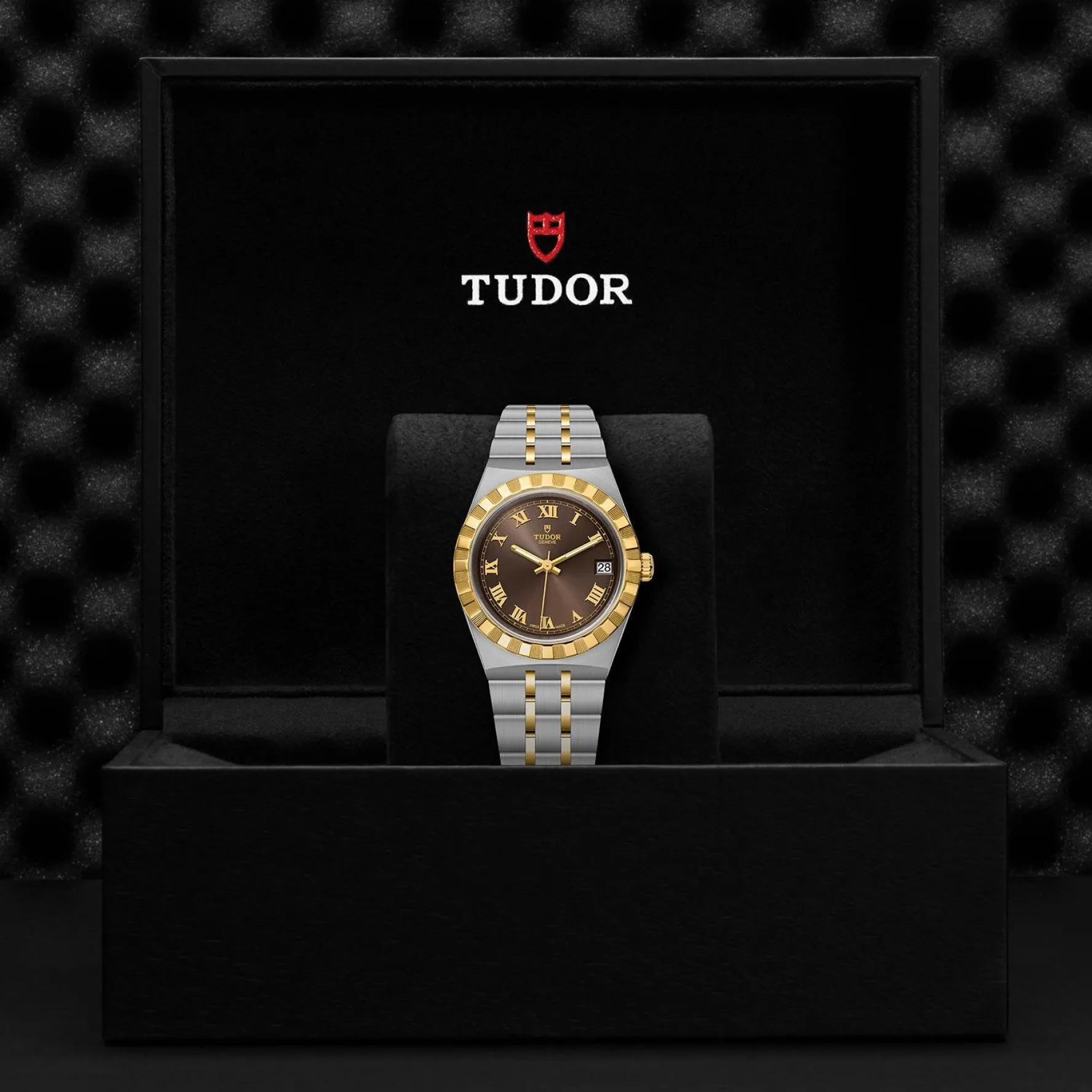 TUDOR Royal 34mm Stainless Steel and Yellow Gold Automatic Watch