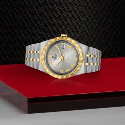 TUDOR Royal 38mm Stainless Steel and Yellow Gold Automatic Watch
