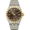 TUDOR Royal 28mm Stainless Steel and Yellow Gold Diamond Automatic Ladies Watch