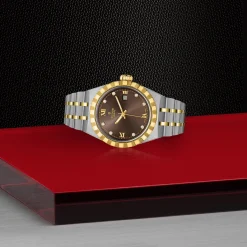 TUDOR Royal 28mm Stainless Steel and Yellow Gold Diamond Automatic Ladies Watch