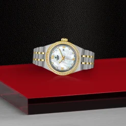 TUDOR Royal 28mm Stainless Steel and Yellow Gold Diamond Automatic Ladies Watch