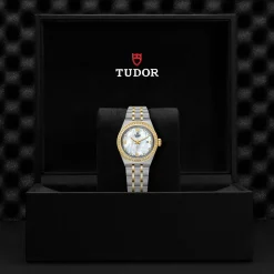 TUDOR Royal 28mm Stainless Steel and Yellow Gold Diamond Automatic Ladies Watch