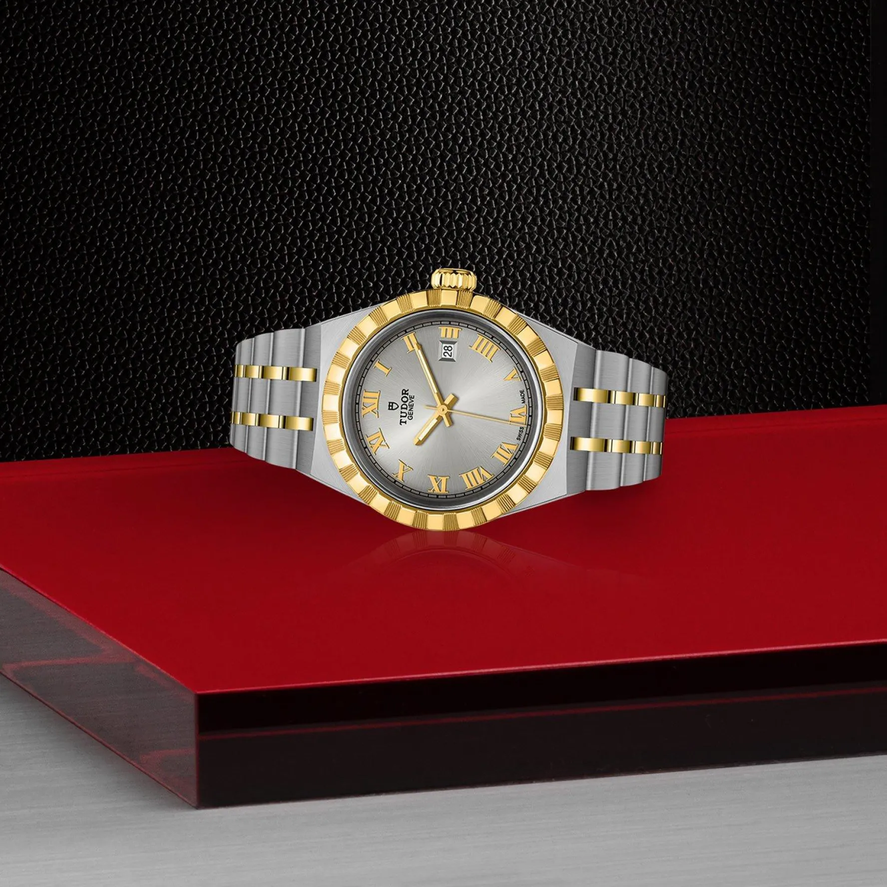TUDOR Royal 28mm Stainless Steel and Yellow Gold Automatic Ladies Watch