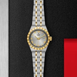 TUDOR Royal 28mm Stainless Steel and Yellow Gold Automatic Ladies Watch