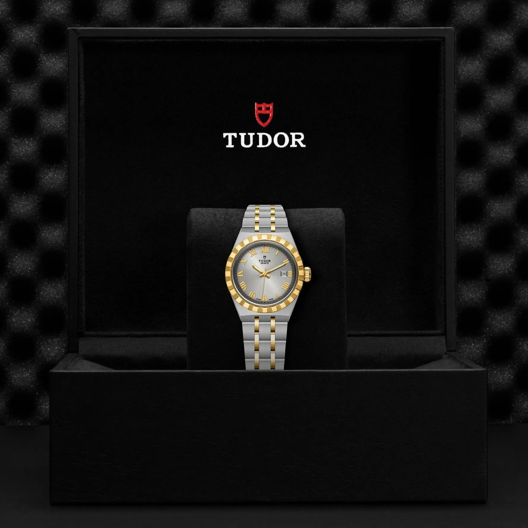 TUDOR Royal 28mm Stainless Steel and Yellow Gold Automatic Ladies Watch