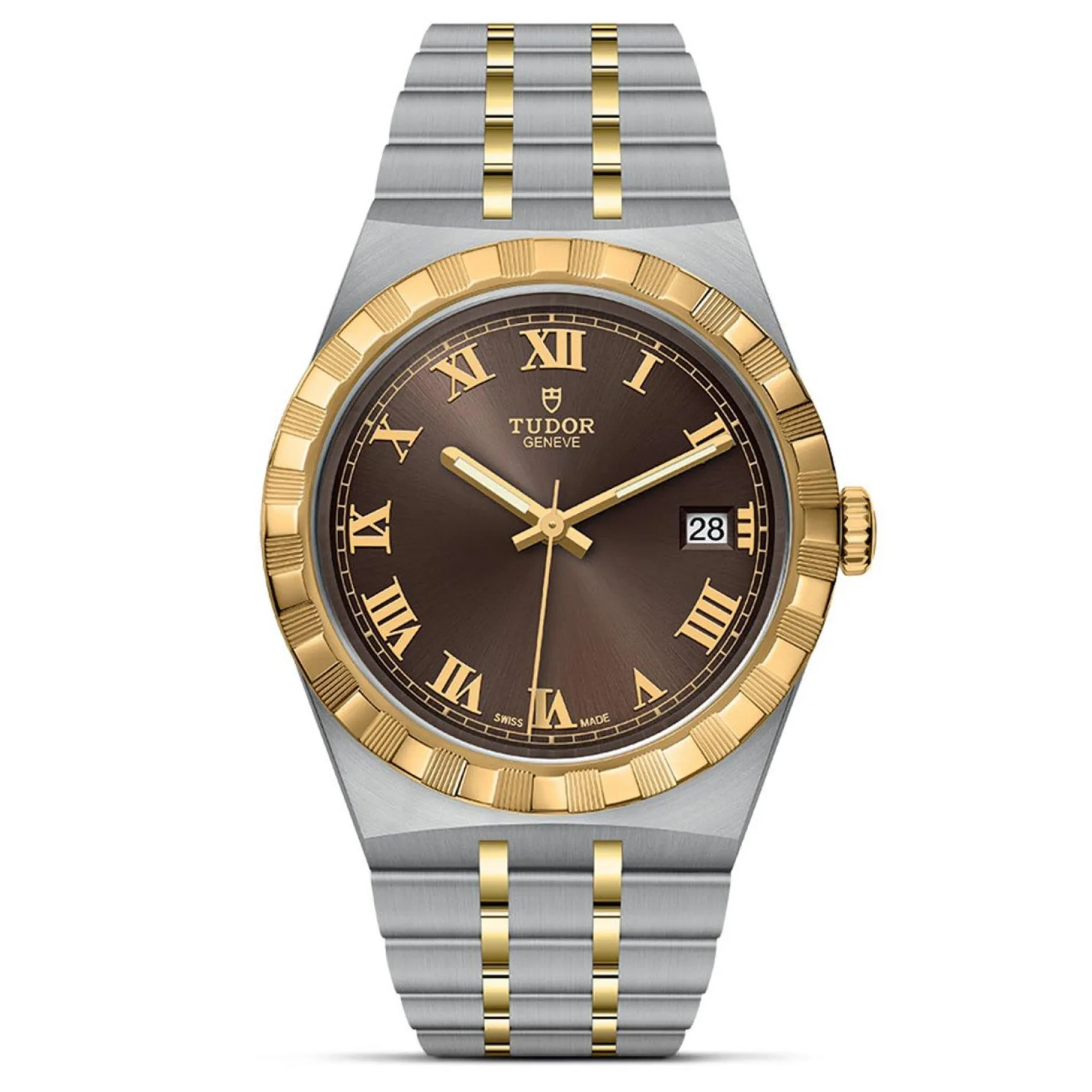 Tudor Royal 38mm Stainless Steel and Yellow Gold Automatic Men’s Watch