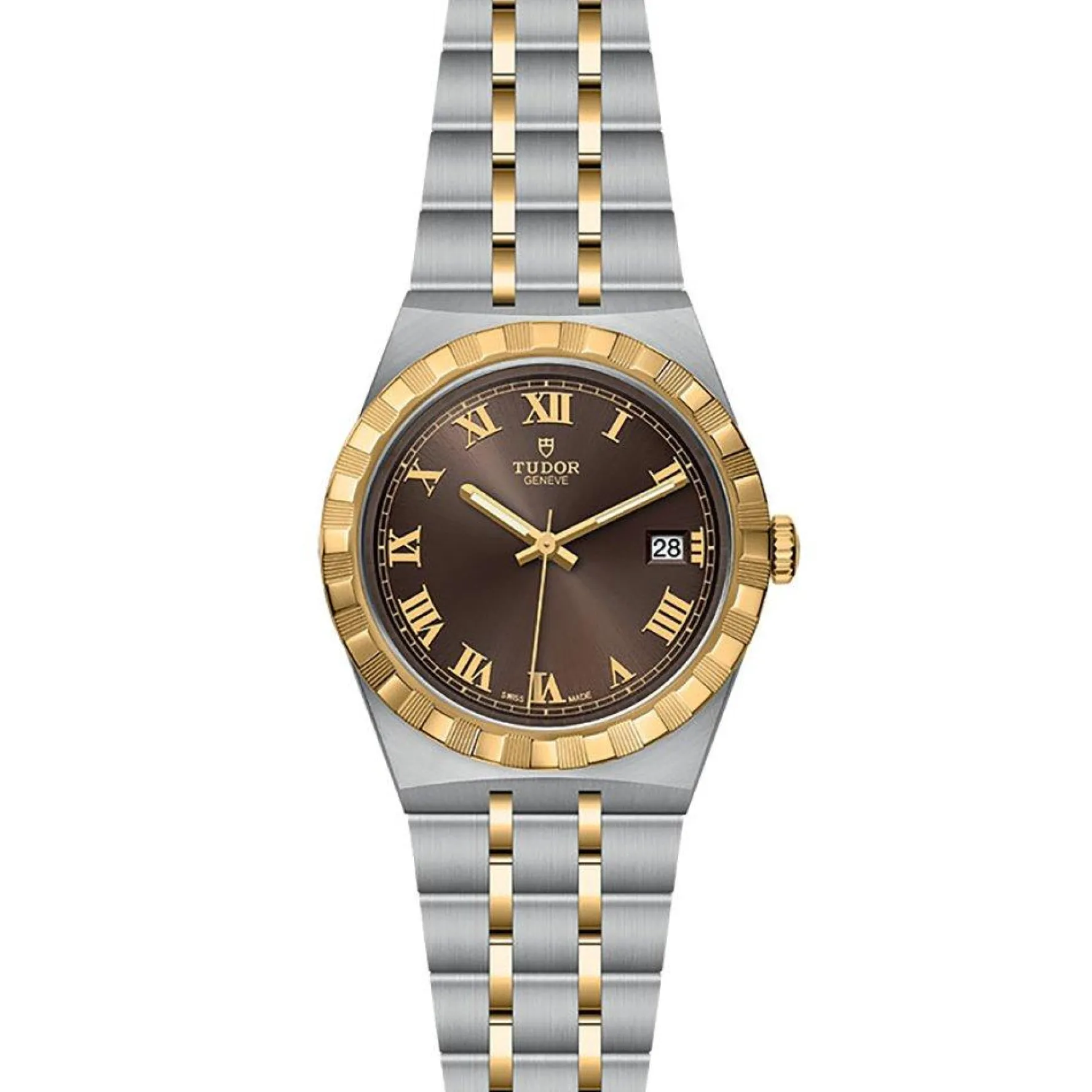 Tudor Royal 38mm Stainless Steel and Yellow Gold Automatic Men’s Watch
