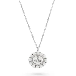 Vivienne Westwood Amaya Silver Freshwater Pearl Pendant