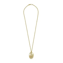 Vivienne Westwood Archibald Yellow Gold Tone Men’s Pendant