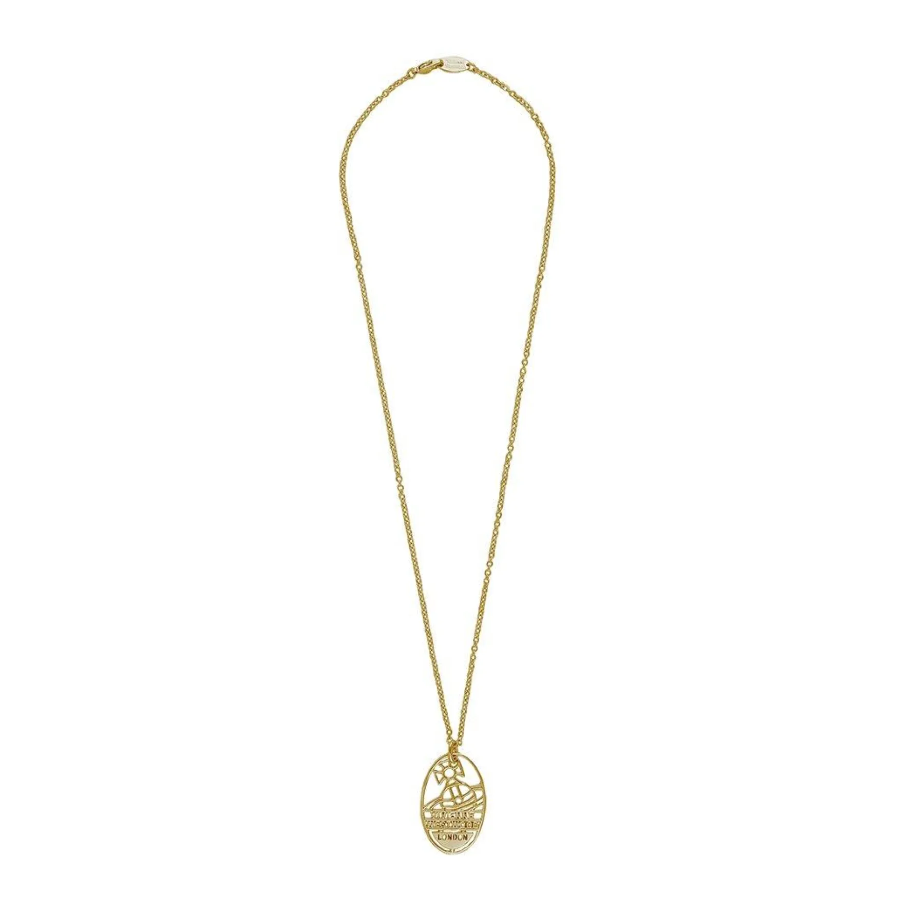 Vivienne Westwood Archibald Yellow Gold Tone Men’s Pendant