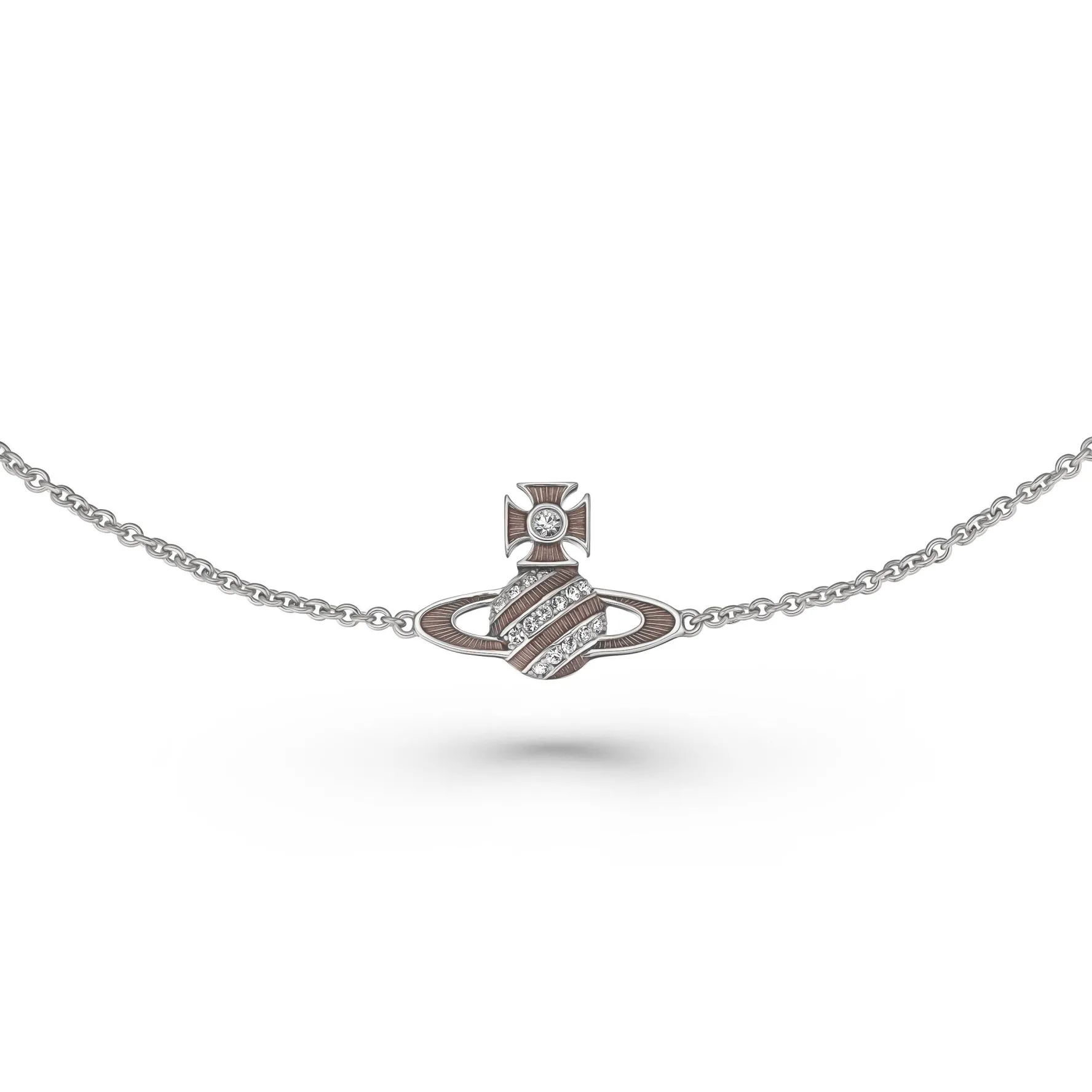 Vivienne Westwood Assita Silver Crystal Bracelet