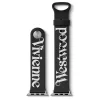 Vivienne Westwood Black Silicone Apple Watch Strap