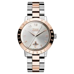 Vivienne Westwood Bloomsbury 35mm Stainless Steel and Rose Gold Tone Ladies Watch